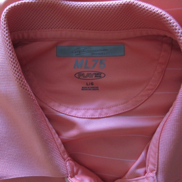 Greg Norman Golf Shirt, Size L, preowned - Picture 5 of 5